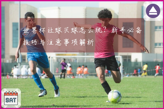 世界杯让球买球怎么玩？新手必备技巧与注意事项解析